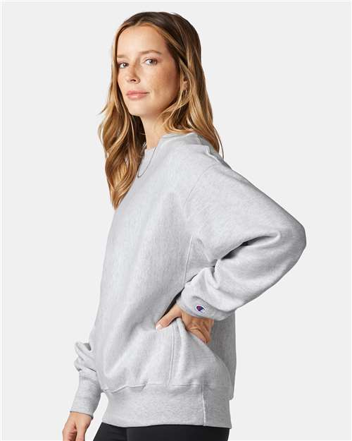 Champion S149 Unisex Reverse Weave? Crewneck Sweatshirt - Side view