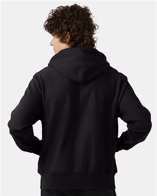 Champion S101 Unisex Reverse Weave? Hooded Sweatshirt - Back view
