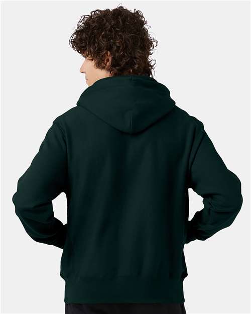 Champion S101 Unisex Reverse Weave? Hooded Sweatshirt - Back view
