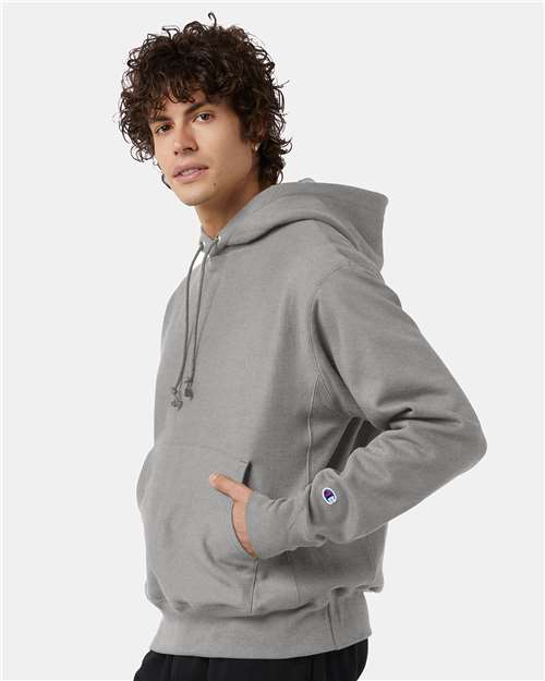 Champion S101 Unisex Reverse Weave? Hooded Sweatshirt - Side view