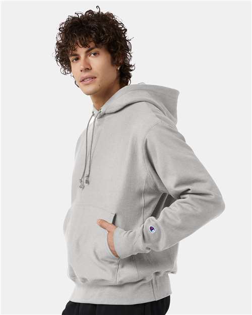 Champion S101 Unisex Reverse Weave? Hooded Sweatshirt - Side view