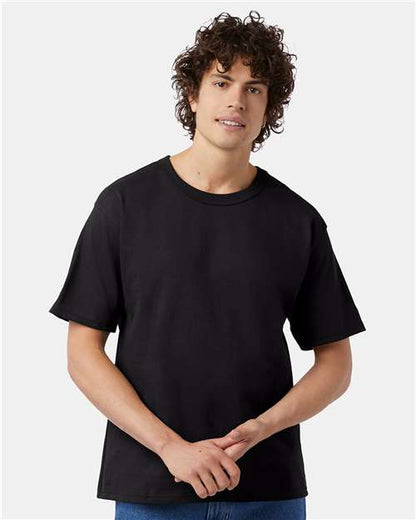 Champion T105 Unisex Heritage Jersey T-Shirt - Front view