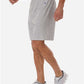 Champion 8187 Unisex Cotton Gym Shorts - Side view
