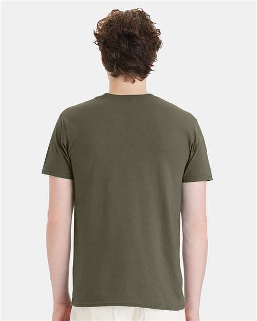 Hanes 4980 Unisex United T-Shirt - Back view