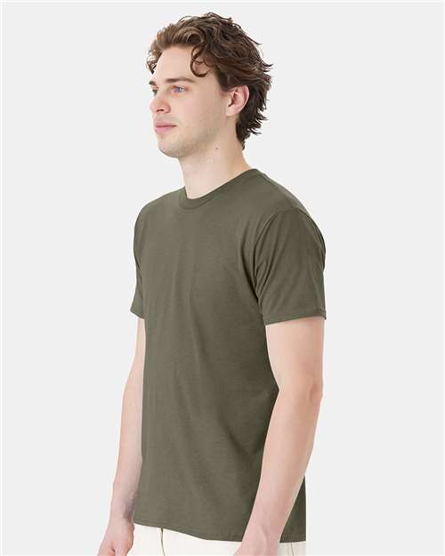 Hanes 4980 Unisex United T-Shirt - Side view