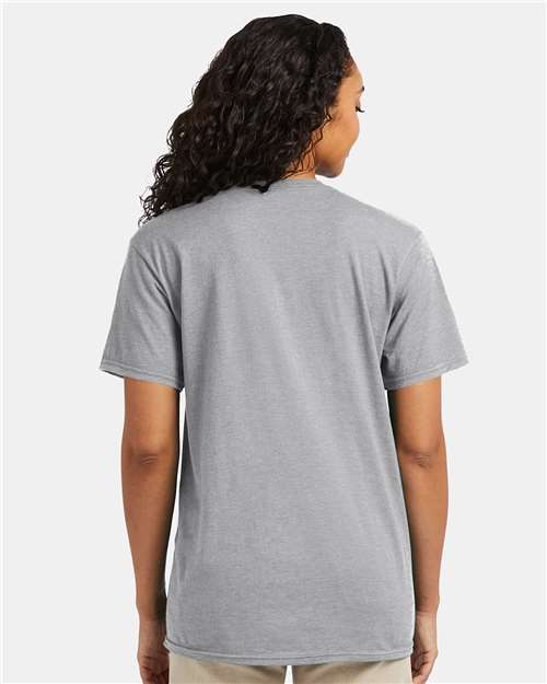 Hanes 4980 Unisex United T-Shirt - Back view