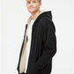 Independent Trading Co. EXP40SHZ Men's Sherpa-Lined Full-Zip Hooded Sweatshirt - Side view