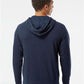 Independent Trading Co. AFX90UNZ Unisex Lightweight Full-Zip Hooded Sweatshirt - Back view
