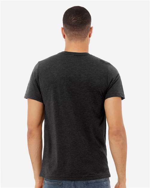 BELLA  CANVAS 3413 Triblend Tee - Back view