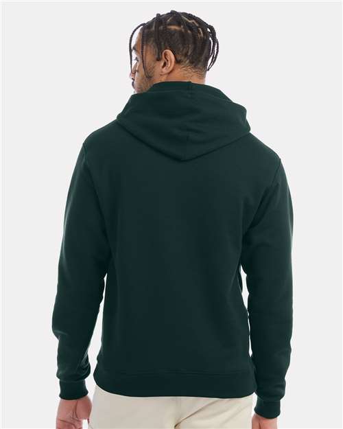 Champion S700 Unisex Powerblend? Hooded Sweatshirt - Back view