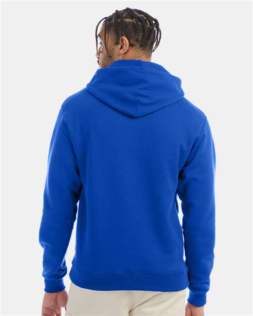 Champion S700 Unisex Powerblend? Hooded Sweatshirt - Back view