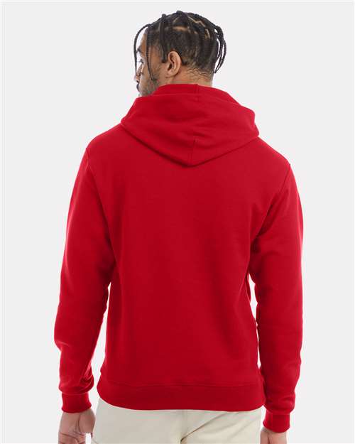 Champion S700 Unisex Powerblend? Hooded Sweatshirt - Back view