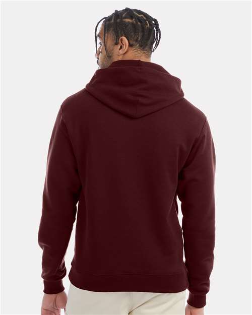 Champion S700 Unisex Powerblend? Hooded Sweatshirt - Back view