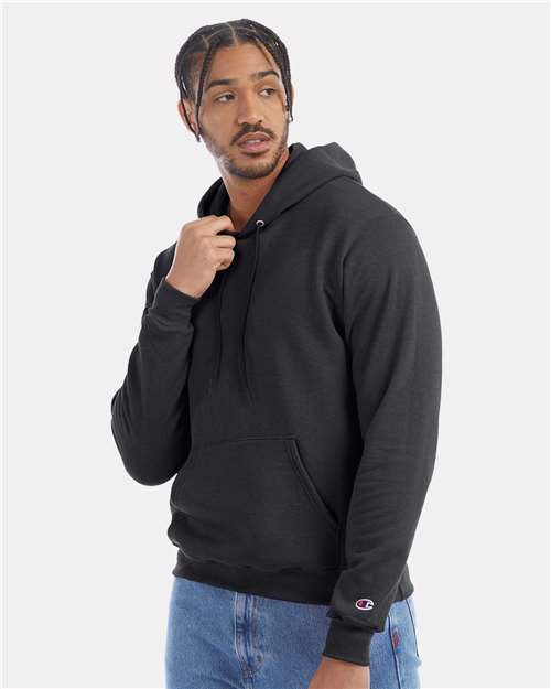 Champion S700 Unisex Powerblend? Hooded Sweatshirt - Side view