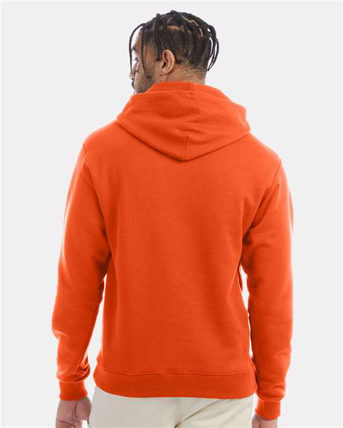 Champion S700 Unisex Powerblend? Hooded Sweatshirt - Back view