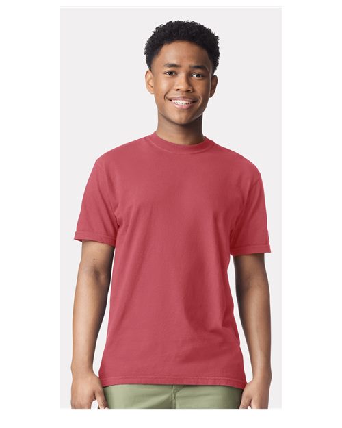 Comfort Colors 1717 Unisex Garment-Dyed Heavyweight T-Shirt - Front view