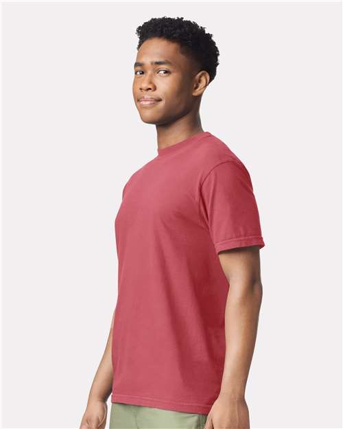 Comfort Colors 1717 Unisex Garment-Dyed Heavyweight T-Shirt - Side view