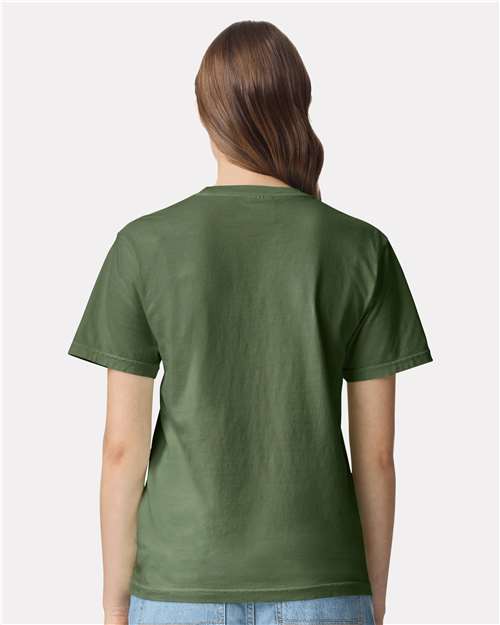 Comfort Colors 1717 Unisex Garment-Dyed Heavyweight T-Shirt - Back view