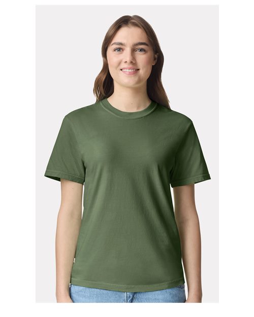 Comfort Colors 1717 Unisex Garment-Dyed Heavyweight T-Shirt - Front view