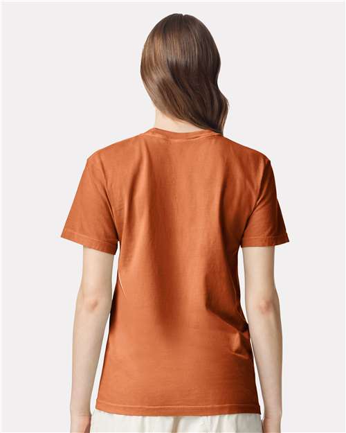 Comfort Colors 1717 Unisex Garment-Dyed Heavyweight T-Shirt - Back view