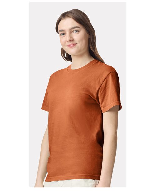 Comfort Colors 1717 Unisex Garment-Dyed Heavyweight T-Shirt - Side view