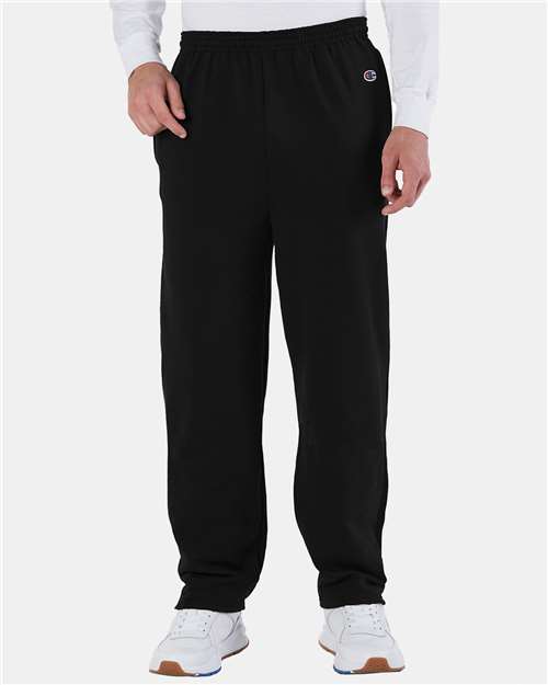 Champion P800 Men's Powerblend® Open-Bottom Sweatpants with Pockets