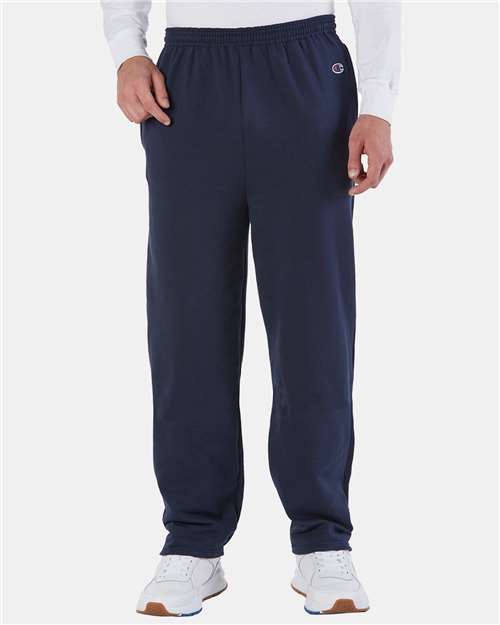 Champion P800 Men's Powerblend® Open-Bottom Sweatpants with Pockets