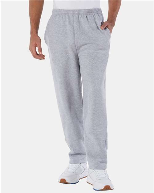 Champion P800 Men's Powerblend® Open-Bottom Sweatpants with Pockets