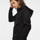 Independent Trading Co. EXP80PTZ Unisex Poly-Tech Full-Zip Hooded Sweatshirt - Side view