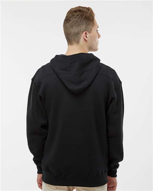 J. America 8830 Men's Sport Lace Hooded Sweatshirt - Back view