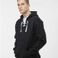 J. America 8830 Men's Sport Lace Hooded Sweatshirt - Side view