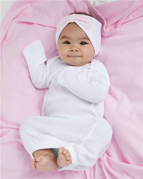 Rabbit Skins 4406 Infant Baby Rib Layette - Front view