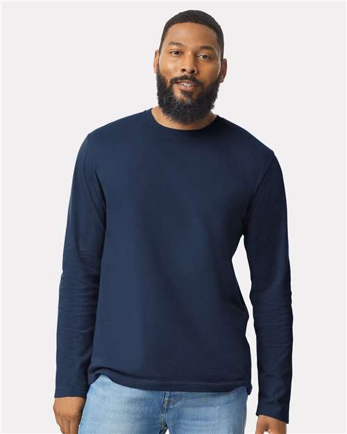 Gildan 64400 Unisex Softstyle? Long Sleeve T-Shirt - Front view
