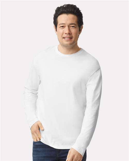Gildan 64400 Unisex Softstyle? Long Sleeve T-Shirt - Front view