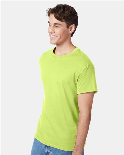 Hanes 5250 Unisex Authentic T-Shirt - Side view