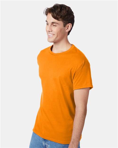 Hanes 5250 Unisex Authentic T-Shirt - Side view