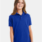 Hanes 054Y Youth EcoSmart? Jersey Polo - Front view