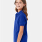 Hanes 054Y Youth EcoSmart? Jersey Polo - Side view