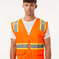 Kishigo 1195-1196 Unisex Ultra-Cool? Multi-Pocket Vest - Front view