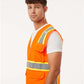 Kishigo 1195-1196 Unisex Ultra-Cool? Multi-Pocket Vest - Side view