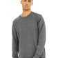 BELLA  CANVAS 3901 Unisex Sponge Fleece Raglan Crewneck Sweatshirt - Front view