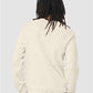 BELLA  CANVAS 3901 Unisex Sponge Fleece Raglan Crewneck Sweatshirt - Back view