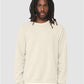 BELLA  CANVAS 3901 Unisex Sponge Fleece Raglan Crewneck Sweatshirt - Front view