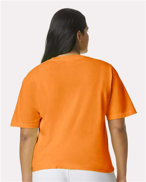 Comfort Colors 1717 Unisex Garment-Dyed Heavyweight T-Shirt - Back view