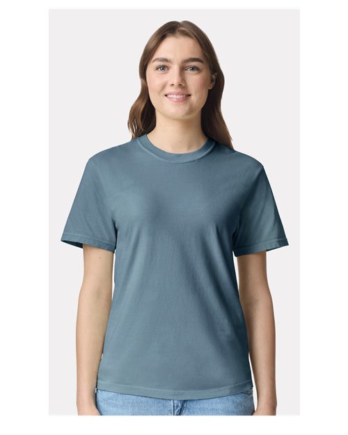 Comfort Colors 1717 Unisex Garment-Dyed Heavyweight T-Shirt - Front view