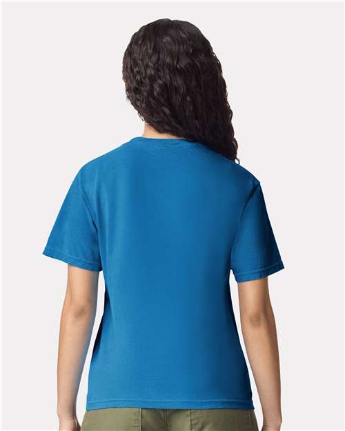 Comfort Colors 1717 Unisex Garment-Dyed Heavyweight T-Shirt - Back view
