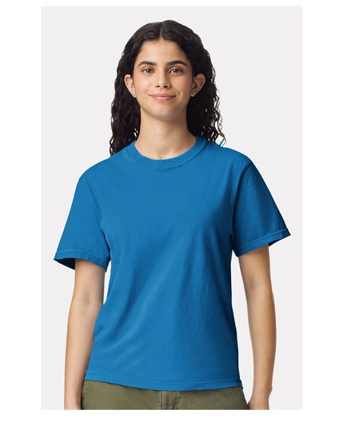 Comfort Colors 1717 Unisex Garment-Dyed Heavyweight T-Shirt - Front view