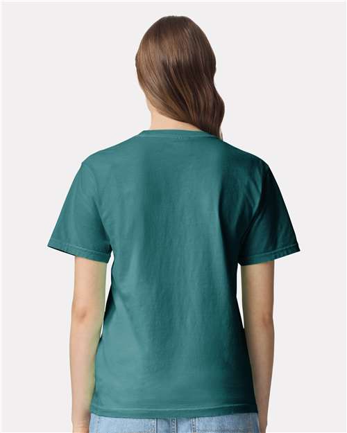 Comfort Colors 1717 Unisex Garment-Dyed Heavyweight T-Shirt - Back view