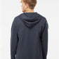 Independent Trading Co. SS4500Z Unisex Midweight Full-Zip Hooded Sweatshirt - Back view