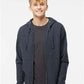 Independent Trading Co. SS4500Z Unisex Midweight Full-Zip Hooded Sweatshirt - Front view